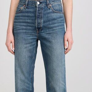 Alex Mill Bev Jeans Mid Rise Relaxed Straight Size 33